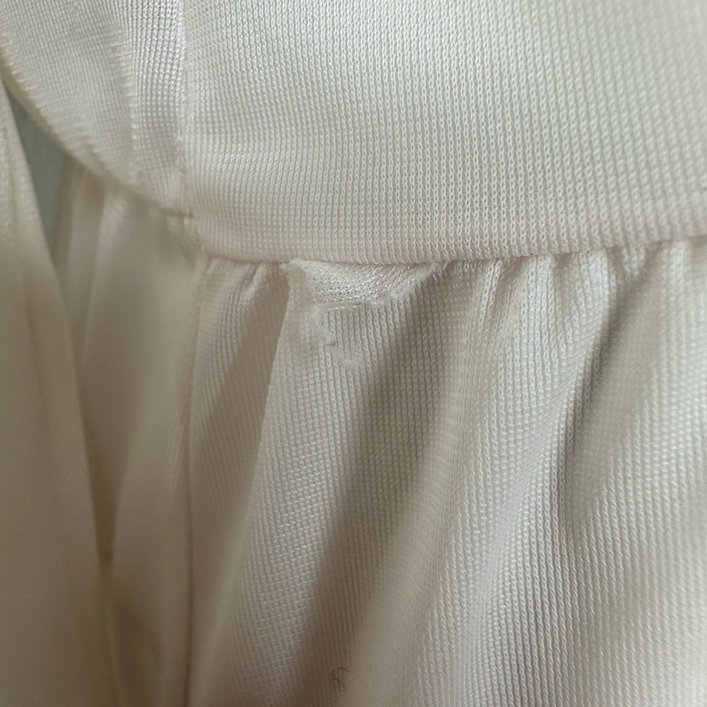 Vintage Nylon Long Sleeve Pink Long Nightgown - Picture 14 of 16